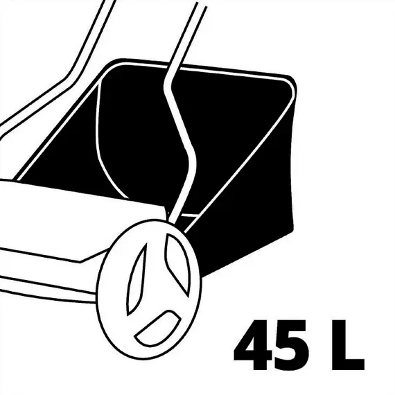 Газонокосарка акумуляторна Einhell GE-HM 18/38 Li - Solo PXC 18 В (без АКБ та ЗП), image _ab__is.image_number.default