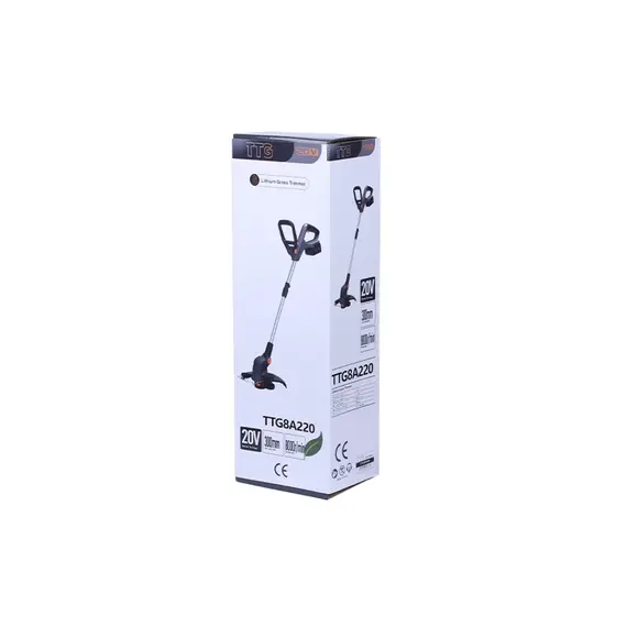 Триммер аккумуляторный TTG TTG8A220 20V АКБ 4А + зарядное устройство, фото , изображение 8
