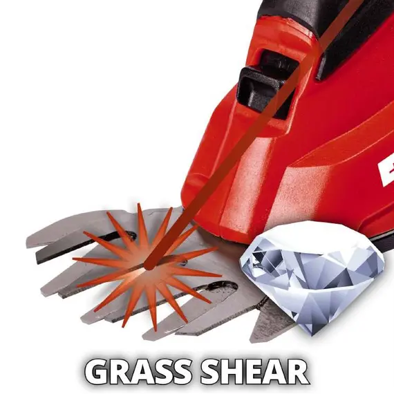 Ножиці для трави акумуляторні Einhell GE-CG 18 Li - Solo 18 В PXC (без АКБ і ЗП), image _ab__is.image_number.default