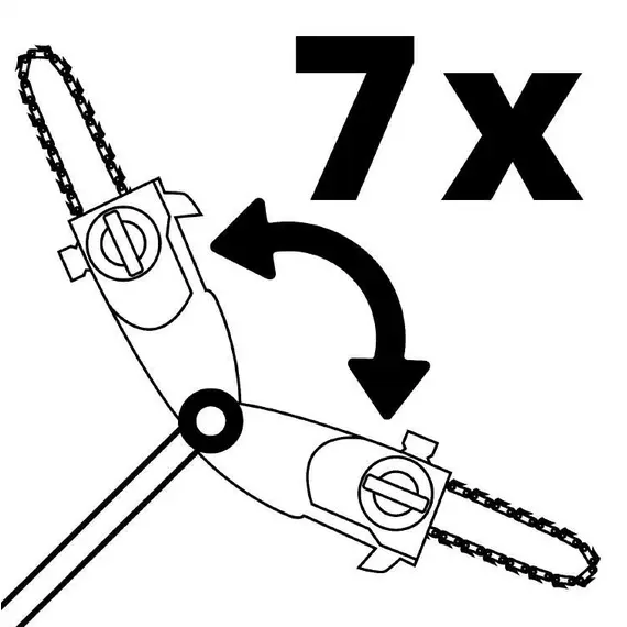 Насадка-Кусторез Einhell к GE-HH 18/45 Li T лезвие 20 см, фото , изображение 5