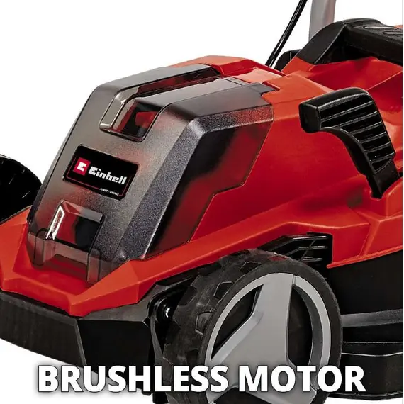 Газонокосилка+триммер аккумуляторные Einhell GE-CM 18/33 Li Set PXC 18В акб 1х4А (3413260+3411123), фото , изображение 4