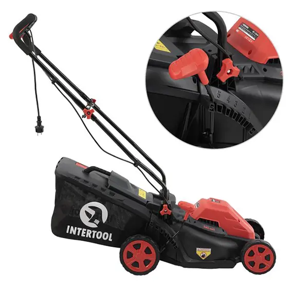 Газонокосилка электрическая STORM INTERTOOL WT-2264 1.4 кВт, фото , изображение 4