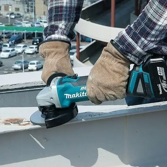 Аккумуляторная угловая шлифмашина Makita LXT DGA504Z (каркас), фото , изображение 7