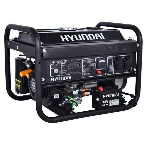 Бензиновий генератор Hyundai HHY 3010FE, image 