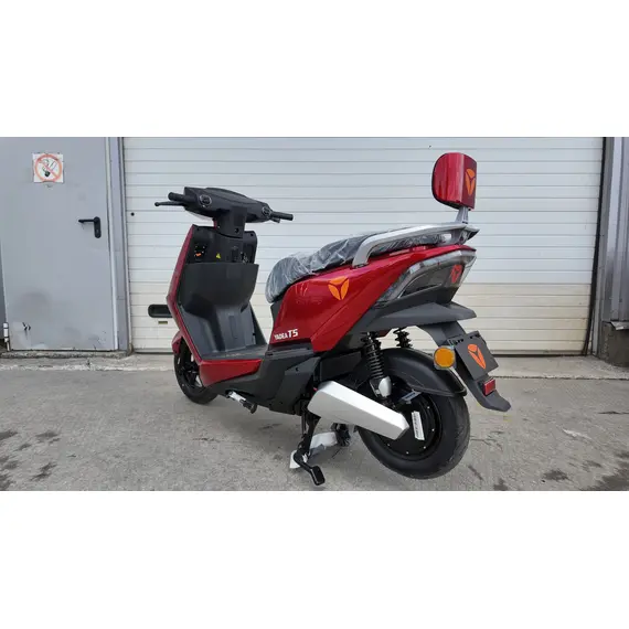 Электроскутер Yadea T5 (красный), фото , изображение 5