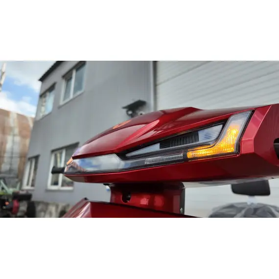 Электроскутер Yadea T5 (красный), фото , изображение 12