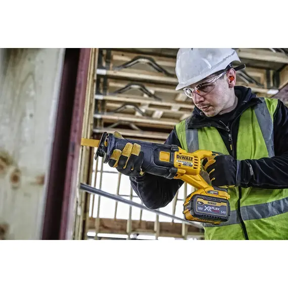 Пила сабельная аккумуляторная DeWALT, DCS389N 54В XR FLEXVOLT Li-lon, без АКБ и ЗУ, фото , изображение 4