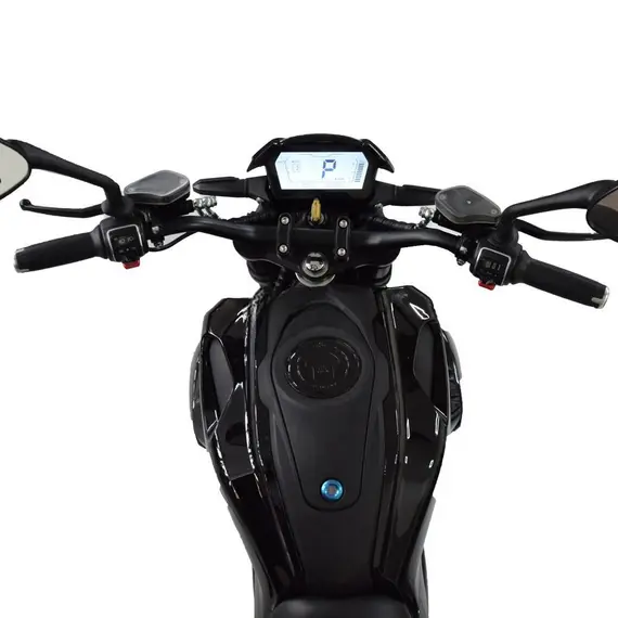 Электрический мотоцикл Renegade V9 Wuxi Electric 3000W 72V 52Ah (Черный), фото , изображение 3