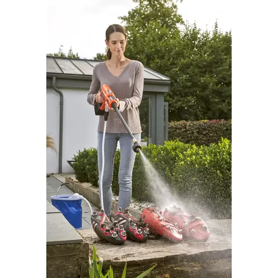 Мойка высокого давления аккумуляторная BLACK+DECKER BCPC18B, 18 В Li-Ion, без АКБ и ЗУ, фото , изображение 2