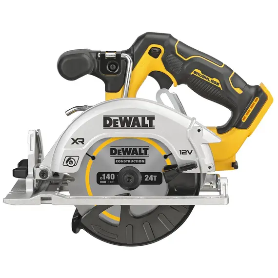 Пила дисковая аккумуляторная DeWALT DCS512N, 12В XR Li-lon, диск 140х20 мм, без АКБ и ЗУ, фото , изображение 2