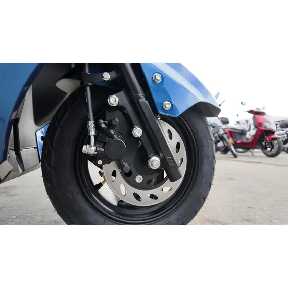 Электроскутер YADEA LUNA (синий), фото , изображение 25