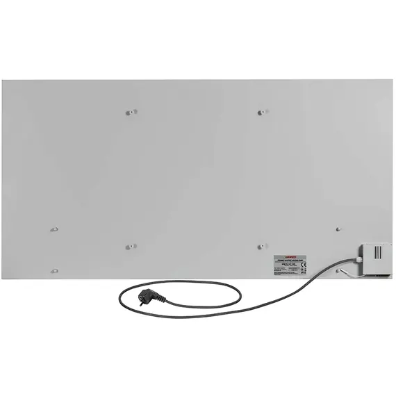 Керамическая панель ARDESTO HCP-1000RBRM, 20м2, 1000Вт, электронное управление, 120х60см, терморегулятор, коричневый мрамор, фото , изображение 2