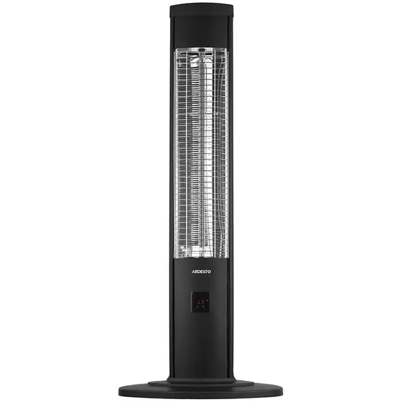 Обігрівач інфрачервоний ARDESTO IHS-2000T карбоновий, 20м2, 2000Вт, електронне управління, колонного типа, пульт ДК, чорний, image _ab__is.image_number.default