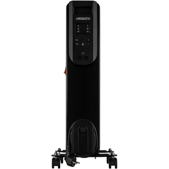 Обогреватель масляный ARDESTO OFH-E09X2, 20м2, 2000Вт, электронное управление, 9 секций, пульт ДУ, черный, фото , изображение 5