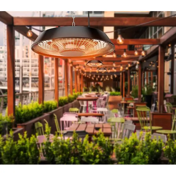 Обогреватель инфракрасный Neo Tools, 15м кв, подвесной, 1500Вт, 440х440х175мм, IP44, фото , изображение 7