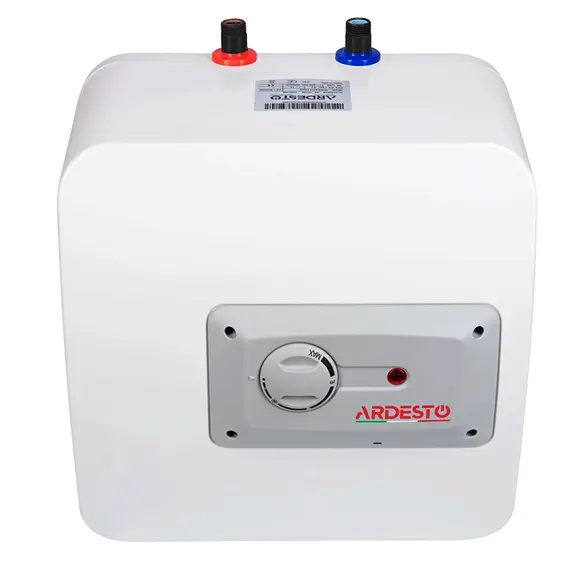 Водонагреватель электрический ARDESTO компакт, 15л, 1,2кВт, монтаж над мойкой, механическое управление, A, Италия, бело-серый, фото , изображение 5