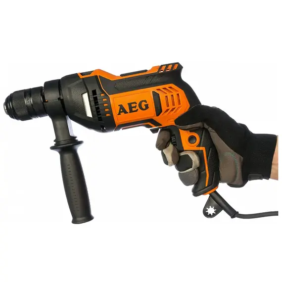 Дрель AEG BE750RE, 750Вт, фото , изображение 3