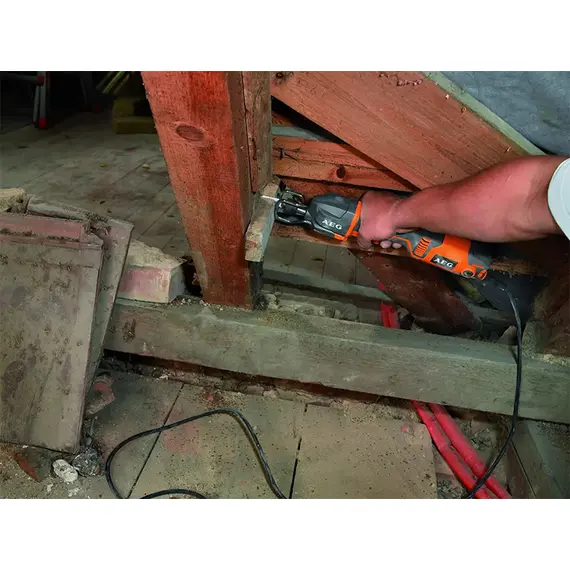 Пила сабельная AEG US400XE, 400Вт, дkина ходf 13мм, фото , изображение 3