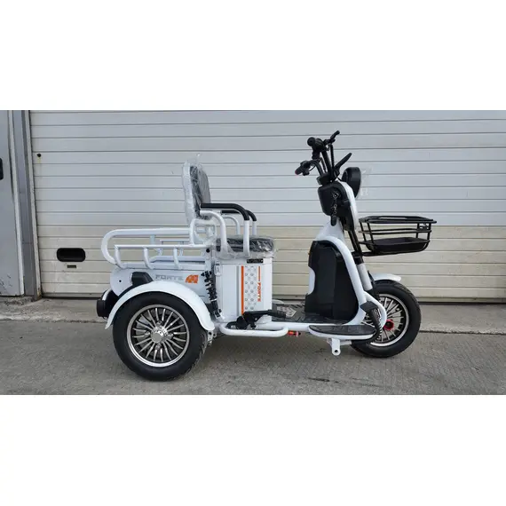 Электроскутер Forte CARGO (белый), фото , изображение 2