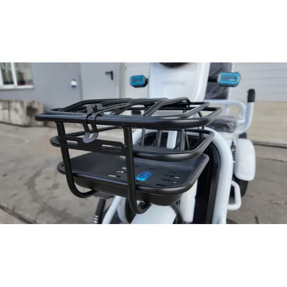 Электроскутер Forte CARGO (белый), фото , изображение 10