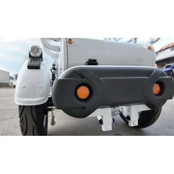 Электроскутер Forte CARGO (белый), фото , изображение 24