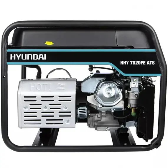 Генератор Hyundai HHY 7020FE- ATS, однофазный (230 В), 5.5 кВт, фото , изображение 5