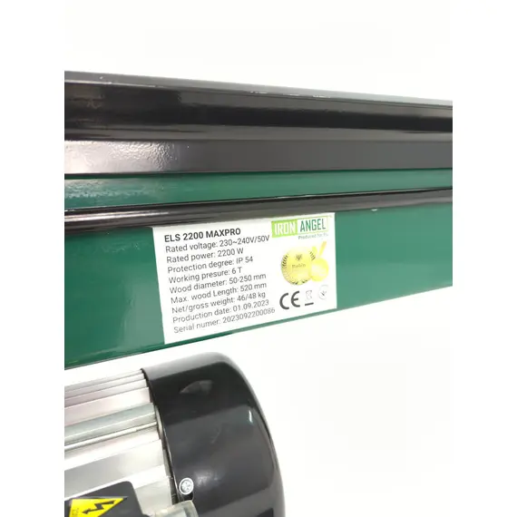 Дровокол Iron Angel ELS 2200 MAXPRO, фото , изображение 6