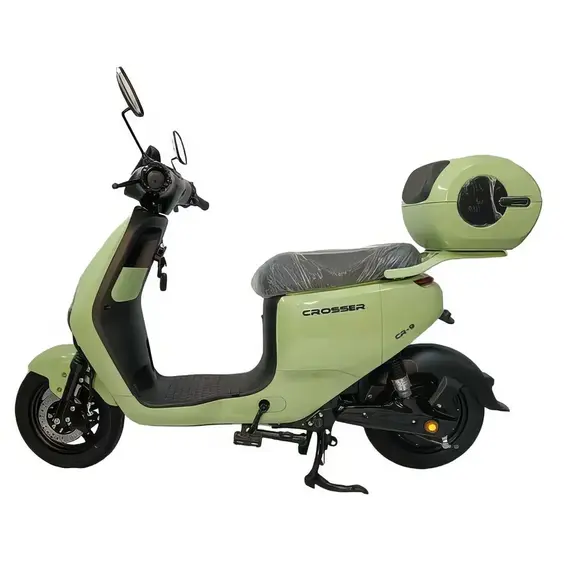 Электроскутер Crosser CR-9 (Салатовый) 800w, фото , изображение 4
