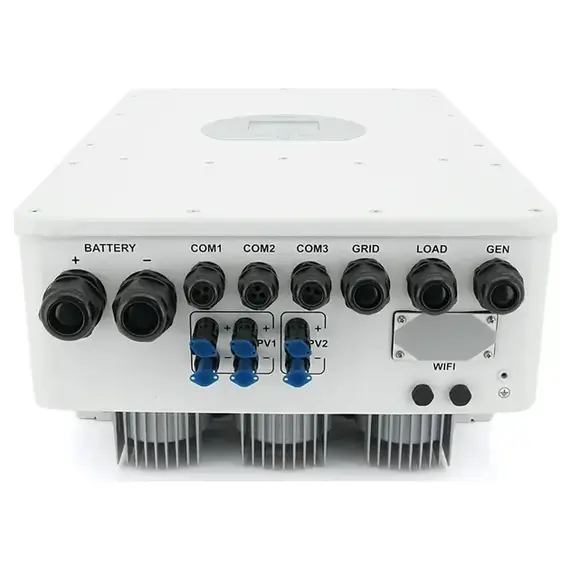 Гибридный инвертор (hybrid) Deye SUN-10K-SG04LP3-EU WI-FI, 10кВт, трехфазный, (MPPT 160-650/190A/DC48В)Parallel, фото , изображение 3