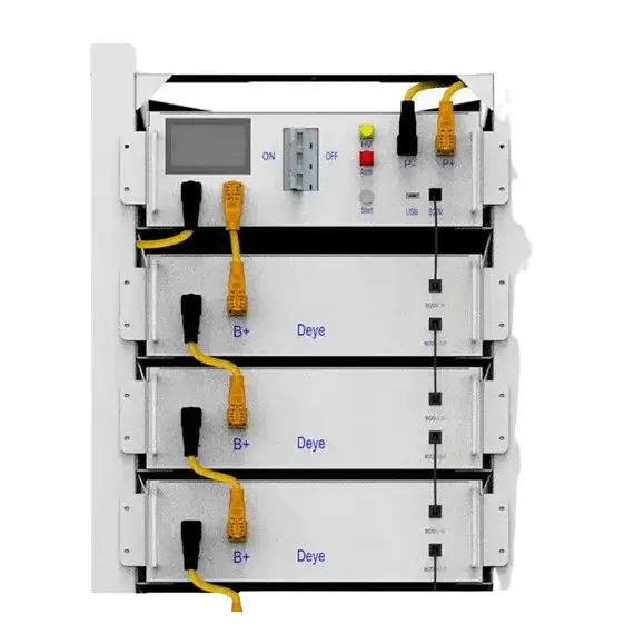 Високовольтна батарея Deye BOS-GM5.1 51,2 В 100 Аг (BOS-GM5.1) 5,12 кВтг на акумуляторний блок (100/100A) (440*570*133), 44kg, фото , изображение 2