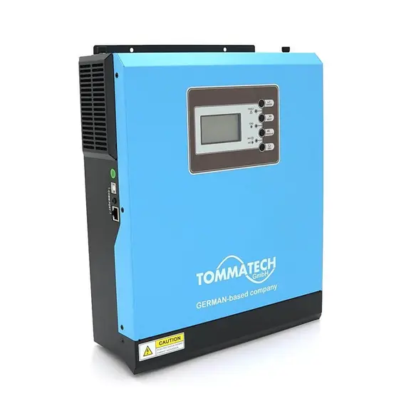 Гібридний інвертор TOMMATECH TT-NEW1K-12, 1000W, 12V ток заряда 20/10А ШИМ, image 