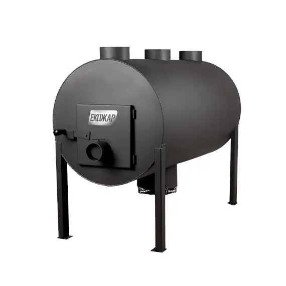 Печь буржуйка Екожар Про 700 Плюс комплект с вентилятором, фото , изображение 2