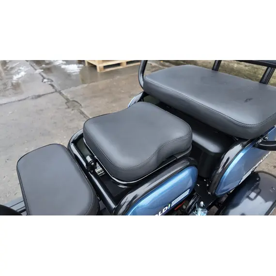 Электротрайк FADA OLDi (трехколесный электроскутер) Синий, фото , изображение 13