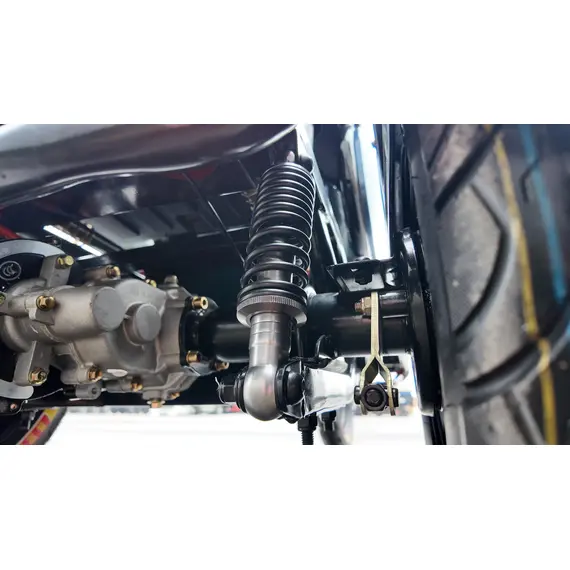 Электротрайк FADA OLDi (трехколесный электроскутер) Синий, фото , изображение 18