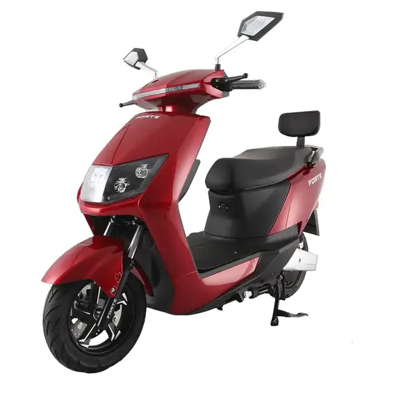 Электроскутер Forte T3 2000 Вт (Красный), фото 