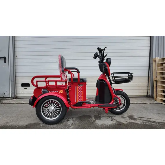 Електроскутер Forte CARGO (червоний), image _ab__is.image_number.default