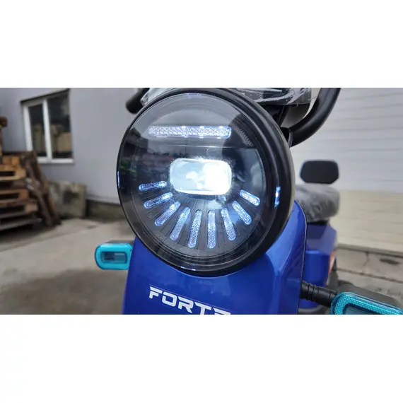 Электроскутер Forte Danui  600W/60V (Синий), фото , изображение 10