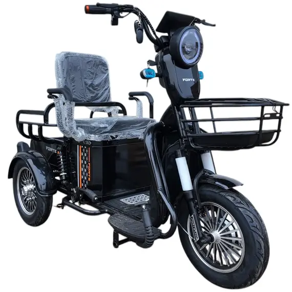 Електроскутер Forte CARGO (синій), image 