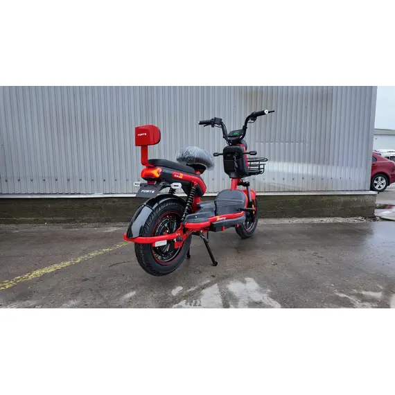 Электроскутер Forte CR800 (Красный), фото , изображение 4