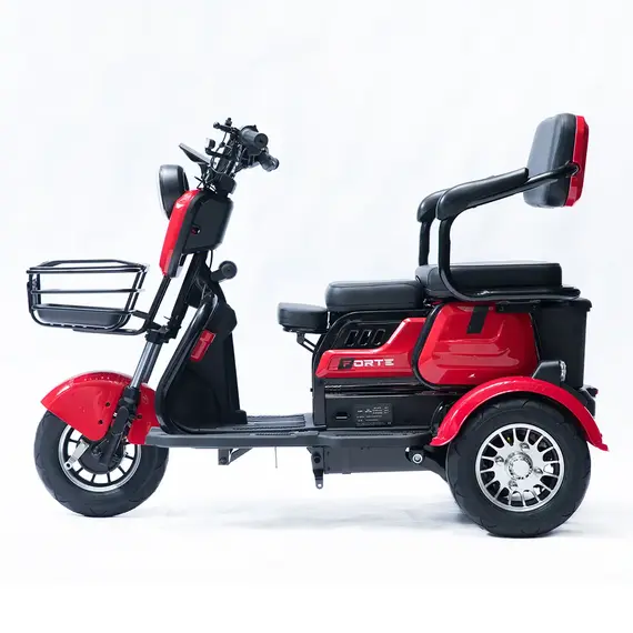Электроскутер Forte FAMILY-P600 (красный), фото , изображение 2