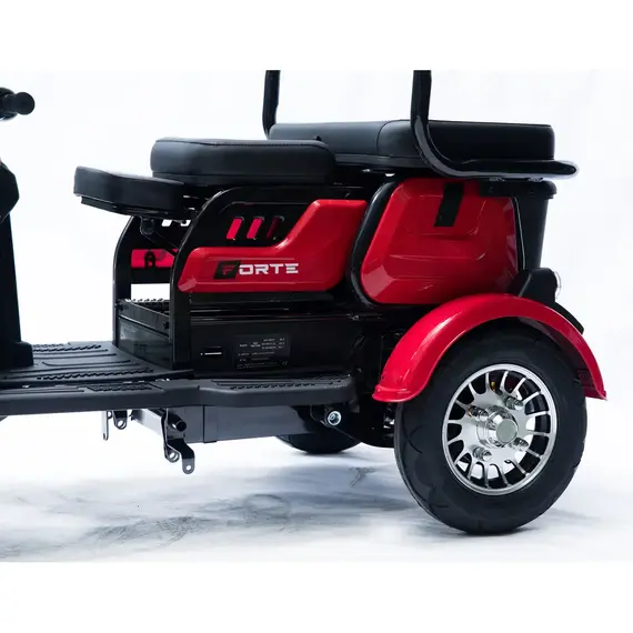 Электроскутер Forte FAMILY-P600 (красный), фото , изображение 10