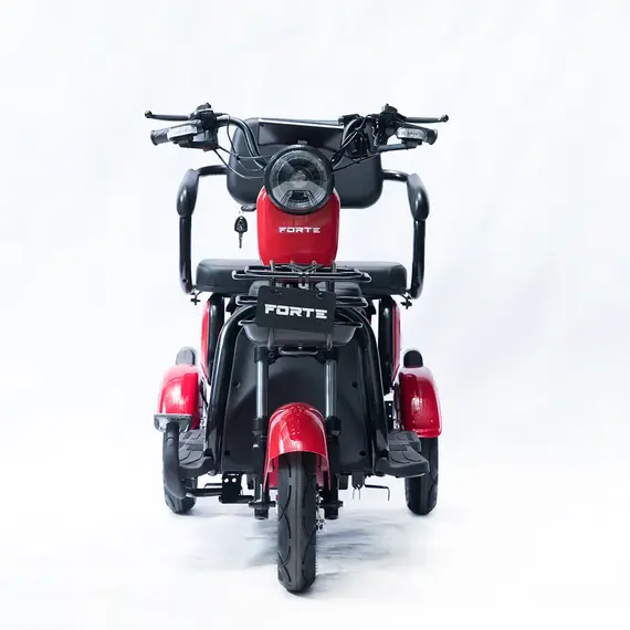 Электроскутер Forte FAMILY-P600 (красный), фото , изображение 3