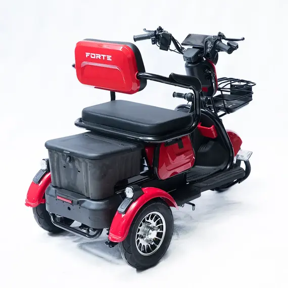 Электроскутер Forte FAMILY-P600 (красный), фото , изображение 6