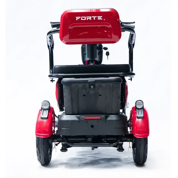 Электроскутер Forte FAMILY-P600 (красный), фото , изображение 7