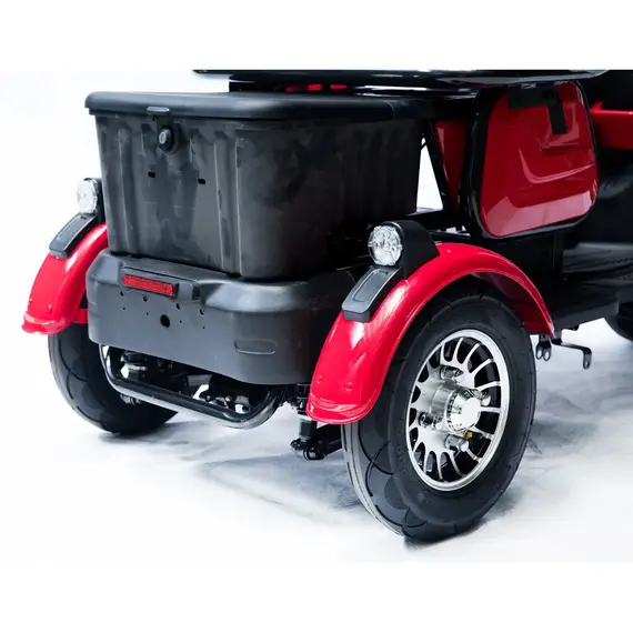 Электроскутер Forte FAMILY-P600 (красный), фото , изображение 11