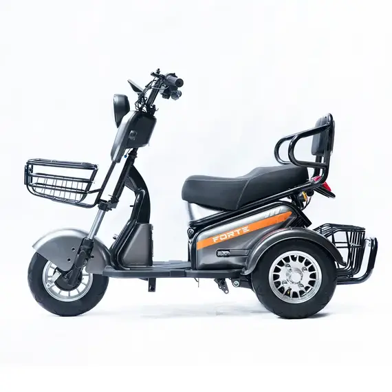 Электроскутер Forte S1-P600 (Серый), фото , изображение 2