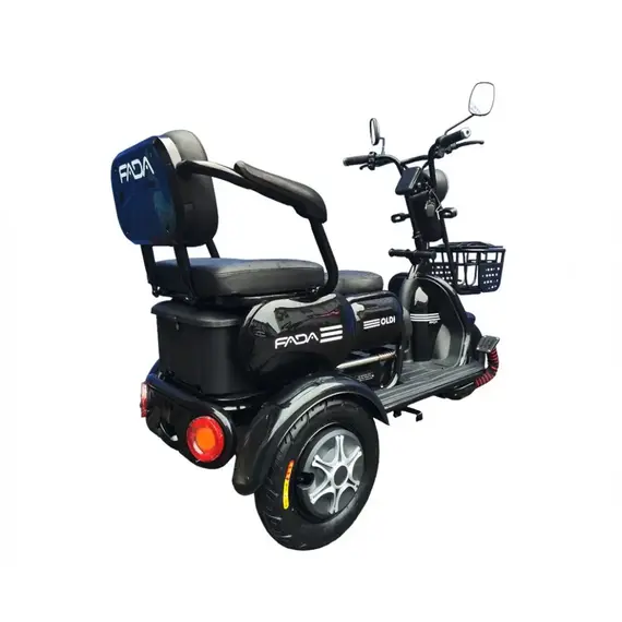 Електротрайк FADA OLDi MAX 1100W (триколісний електроскутер) чорний, image _ab__is.image_number.default