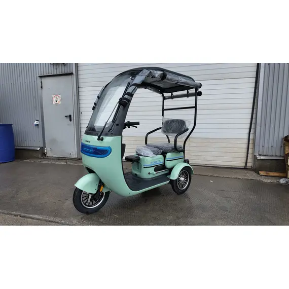 Электроскутер Forte TRINE-P800 (Зеленый), фото , изображение 4