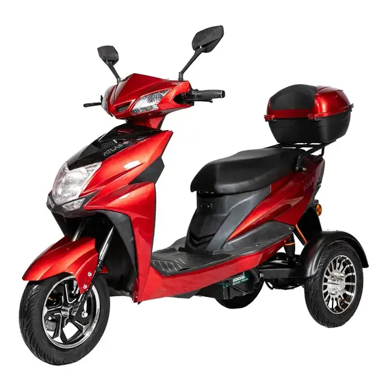 Электроскутер Atlas Falcon Trike Box 1500W Red, фото 