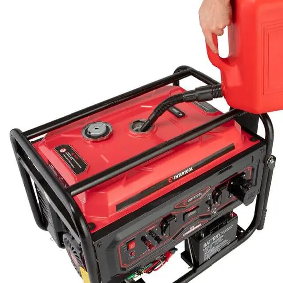 Генератор бензиновый INTERTOOL STORM DT-1156, однофазный (230 В), 5.5 кВт, фото , изображение 12